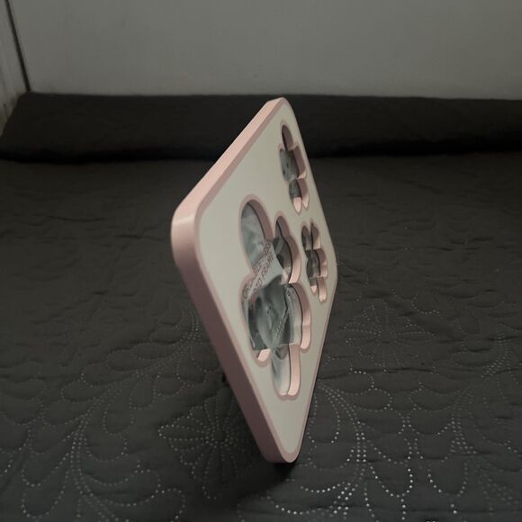 Bath & Body Works 4 x 4 Recordable Message Picture Photo Frame White & Pink Deco - Picture 4 of 9